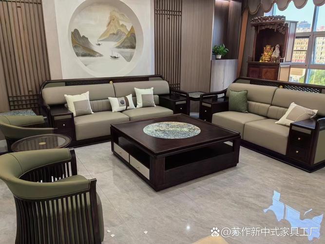 新中式別墅會(huì)所家具定制 蘇州源頭工廠，匠心鑄就高端室內(nèi)外裝飾